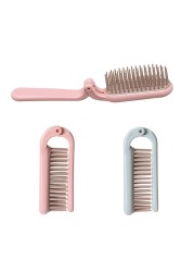 Foldable Hair Comb Portable Detangling Hair Brush Hair Brush Anti-static Head Massager Travel Combs Hair Styling Accessories