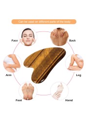 Lovely Massage Beeswax Guasha Scraping Massage Scraper Facial Massager Acupuncture Gua Sha Eye Facial Board Spa Massager Device