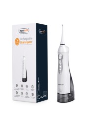 Oral Dental Irrigator Portable Water Flosser USB Rechargeable 3 Modes IPX7 300ML Water for Cleaning Teeth