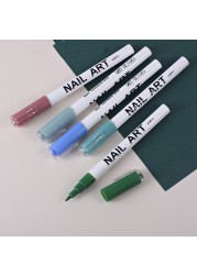 12pcs Waterproof Nail Art Graffiti Pen Abstract Lines Flower Sketch Drawing Art Tools DIY Nail Art Professional Accessories