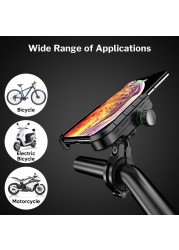 Deelife Motorcycle Mobile Phone Holder Smartphone Support Motorcycle Moto Motor Handlebar Mount Holder with Wireless Charger
