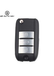 Original 3 Buttons Remote Car Key Fob for MG ZS MG6 MG5 HS 2017 2018 2019 Genuine 433mhz ID47 PCF7953X