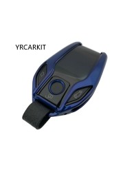 YRCARKIT Car Accessories LCD Smart Key Case Zinc Alloy Material CF400 CF500 Drop Protective High Quality