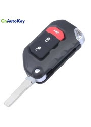 CN086041 For Jeep Wrangler 2018 2019 Smart Remote Car Key Fob OHT1130261 433MHz 4A Chip 68416784AA