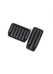 Non-slip Accelerator Brake Pedal Cover Set Brake Pedal Pedal Pad Pedal Cover Set for Tesla Model 3 Y 2021 Accessories