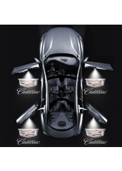 For Cadillac ATS SRX XTS LED Car Door Lights Logo Laser Display Logo Ghost Shade Welcome Lamp Puddle Lights Lighting