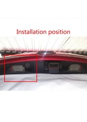 For Mazda 3 Mazda3 BM Hatchback, 2014~2018 RCA Rear View Camera Kit Original Screen Compatible Car Rear View Camera