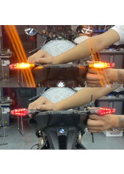 Turn Signal Rear Tail Light Motorcycle For BMW S1000 R RR XR M1000RR R1250GS ADV 2019-2022 Indicators Flashing Lamp Accessories