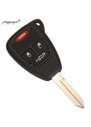 jingyuqin Car Key Shell For Chrysler Jeep Dodge 200 Aspen Sebring Compass Liberty Patriot Wrangler Avenger Durango Caliber Nitro