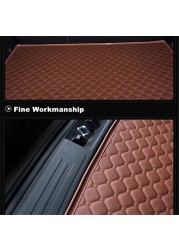 Sengayer car trunk mat tail boot cargo pad for Honda CRV Elysion Jade Odyssey Civic Spire XRV Vesel City Fit Crosstour