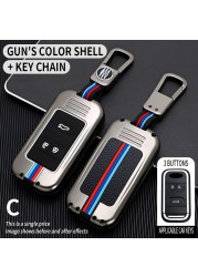 Car Key Case For Chery 8 7 5X 2019 2020 Tiggo 8 Tiggo 7 Smart Keyless Remote Cover Fob Key Cover Set Accessories