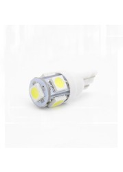 10 قطعة/مجموعة تيار مستمر T10 5050 5SMD سيارة القراءة مصباح على شكل قبة سيارة LED 12 فولت المحمول لوحة ترخيص ضوء سيارة إسفين الداخلية الجانب ماركر ضوء