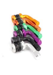 1PC Alloy Rubber Straight Valve/Curve Tubeless Tire Valve Bicycle Auto Parts Tire Valve Accessories 5 Colors