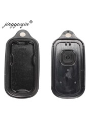 jingyuqin Remote Key Shell Fob 3 Panic Button For Toyota Sequoia 4Runner 4Runner 2003-2008 Keyless Replacement