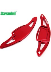 Savanini Aluminum Steering Wheel Shift Paddle Shifter For New Audi RS 3 4 5 6 7 2020+ Auto Car Extension