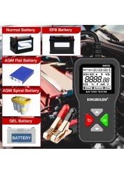 BM550 Car Battery Tester OBD2 6V 12V 24V 100-2000 CCA 2Ah-220Ah Battery System Auto Detection Battery Analyzer Diagnostic Tool #KL1