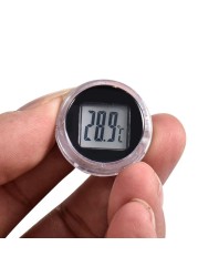 LCD Display Motorcycle Digital Watch Thermometer Time Monitor Portable Electronic Scale Tool Accessory Waterproof