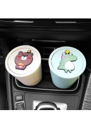 Small Mini Cute Car Trash Can Auto Products Car Accessories Sundries Storage Box Desktop Storage Trash Can Activity Gift