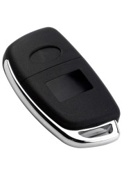 jingyuqin 10pcs/lots 3/4BTN Remote Key Fob Shell For Hyundai HB20 Santa Fe IX35 IX45 Accent I40 Flip Flip Key Cover