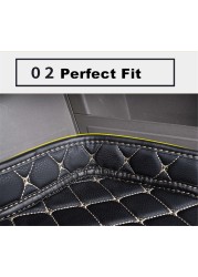 Cengair Car Trunk Mat All Weather Auto Tail Boot Luggage Pad Carpet High Side Cargo Liner Fit For BMW BMW 5 Series GT 2011-2017