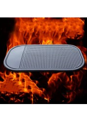 Car Pad Non-Slip Sticky Anti-Slide Phone Holder Mat Anti-Slip Silicone Mat Car Mat Car Interior Accessories