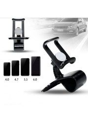 360 Degree Mobile Phone Clip Holder Cell Phone Stand GPS Bracket Stand Phone Kickstand Phone Holder with Full Angle Rotation