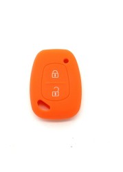 2 Buttons For Renault Traffic Kangoo For Vauxhall Opel Vivaro Silicone Car Key Cover Fob Holder Skin Car Accessories Shell