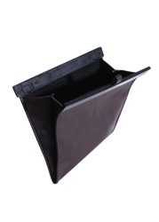 Car Organizer Leather Back Seat Storage Bag Auto Cargo Storage Box Universal For Cars Luggage Travel Pocket Trash Bin Container