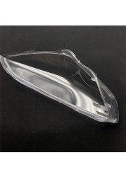 For Ford Escort 2019 2020 Headlight Cover Headlamps Shell Lens Transparent Lampshade Plexiglass Replace Original Lampshade