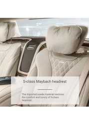 Super Comfortable Soft Universal Adjustable Car Pillow Neck Pillow Waist Pillow Headrest Support Seat / Maybach Design S Class