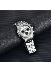 2022 New PAGANI Design Top Men's Watch Automatic Quartz Watch Japan VK63 Stainless Steel Business Luxury Sapphire Watch Relogio