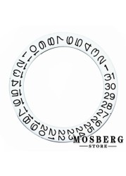 watch movement replacement spare parts stickers calendar date day wheel disk fit 3 o'clock 3.8 o'clock 6.0 o'clock for NH35 NH36