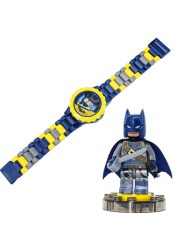 Animation Batman Children Building Block Assembly Watch Doll Kids Detachable Building Blocks Toy Clock Children Birthday Gifts