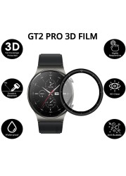 Huawei Watch Glass Film Full Screen Protector For Porsche 9h Hd Glass For Huawei Watch Gt2 Pro 3D