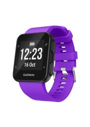 Replacement Wristband Watch Band for Garmin Forerunner 35 Smart Watch Strap Soft Silicone Wrist Watch Bracelet Band Strap
