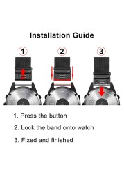 26 22 20 مللي متر مربط الساعة للغارمين فينيكس 6X برو 6 5 5X زائد 3HR الفولاذ سوار فولاذي Fenix6 Fenix5 ووتش الإفراج السريع شريط للرسغ