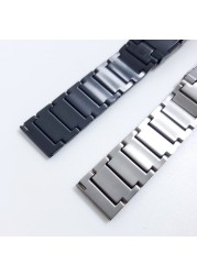 Titanium Steel Clasp Strap for Huawei Watch 3 Band GT 2 Pro GT2 Watches for Honor MagicWatch2 46mm GS Pro Bracelet Wristband