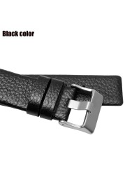 Leather Watchband for Diesel DZ1089 DZ1123 DZ1132 Replacement Watch Strap Convex Mouth Strap 28mm 30mm