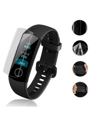 Soft Screen Protectors For Honor Band 5/ Band 5i Band 4 Running Hydrogel Film Anti Scratch Film For Huawei Band 3 4 Pro/3e 4e