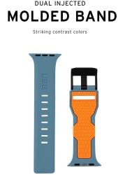 Silicone strap for Apple watch band 44mm 40mm 45mm 41mm 38mn 42mm UAG rubber watchband bracelet iwatch series 3 4 5 6 SE 7 strap