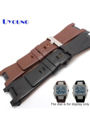 Genuine Leather Watch Strap for Diesel DZ1216 DZ1273 DZ4246 DZ4247DZ287 Watch Bracelet Mens Watchband Wrist Band