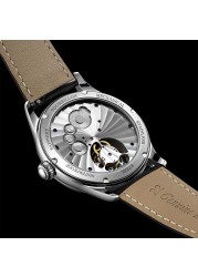 GIV Flying Tourbillon Mechanical Skeleton Watch Luxury Movement For Men Mechanical Wristwatches Sapphire Waterproof Watches Man