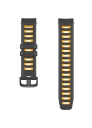 Two Tone Silicone Watch Band Compatible with Garmin Instinct/Tide Instinct/Solar Instinct/Instinct Tactical Band High Quality