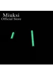 Miuksi Watch Silver Hands Green Luminous Hands Fit NH35 NH36 ETA 2824 2836 Miyota 8205 8215 821A Mingzhu 2813 3804 Movement