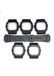 Resin Watches Watches Bezelfor Casio G-SHOCK DW5600 GW-B5600 DW5100 Waterproof Sport Silicone Strap Case With Tool