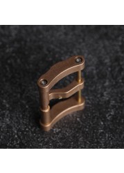 CUSN8 bronze buckle screw combination buckle, 22 24 26 mm, suitable for military watch bronze watch accessories,