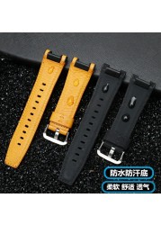 Watch Band Nylon Strap for Casio G-SHOCK MTG-B1000 D-B1000B-1A Wristband Genuine Leather Bracelet Man 26*14mm