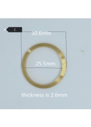 Free Shipping Metal Ring Fit Selection ETA 2836/2824/2892 Miyota 8215/8200 Mingzhu3804 2813 Automatic Movement