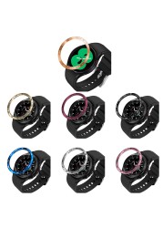 Bezel Ring For Samsung Galaxy Watch 4 Classic 46mm Gear S3 Frontier Metal Anti-scratch Cover Watch 4 46mm Accessories