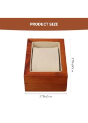 Watch packing box minimalist bracelet jewelry display container wooden organizer